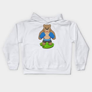 Bear Boxer Boxing gloves Boxing Kids Hoodie